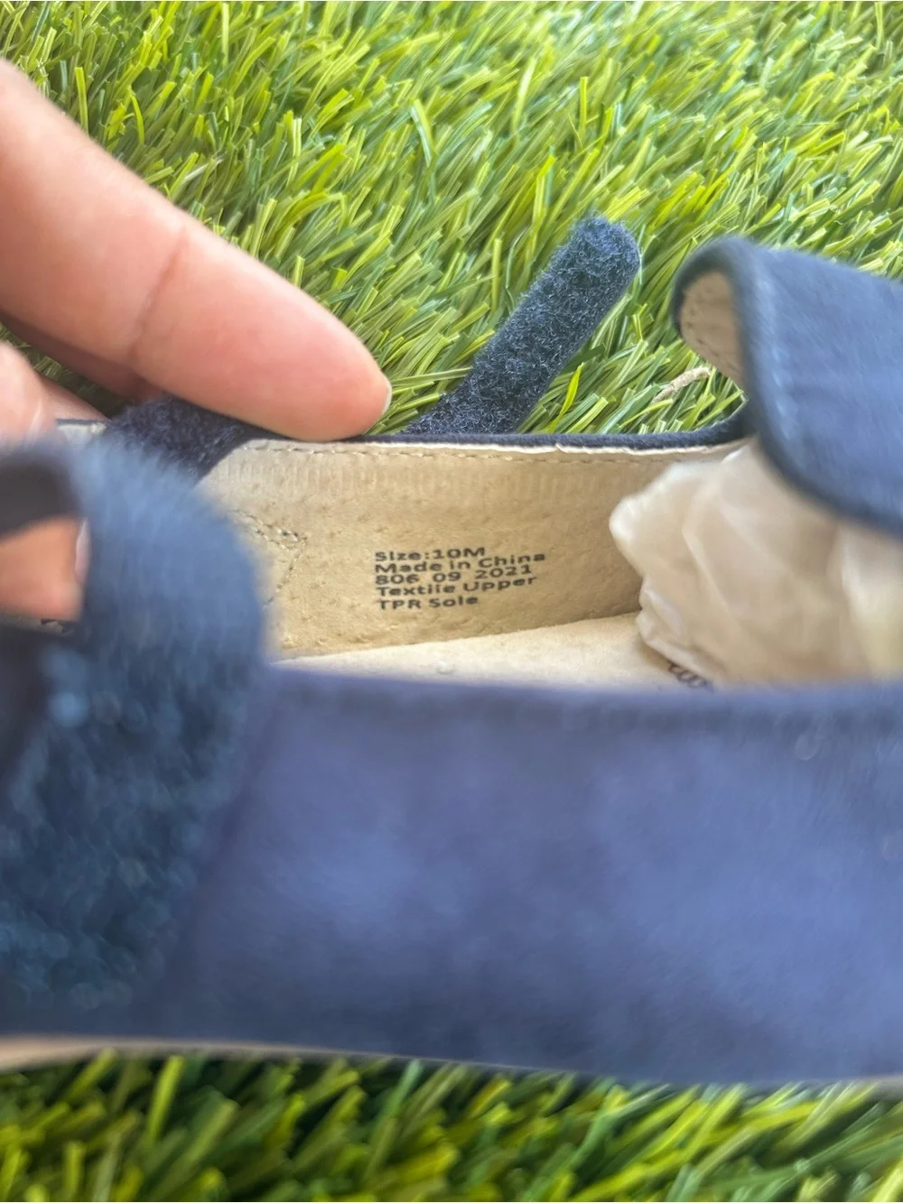Livie & Luca Navy Suede Mary Jane Shoes